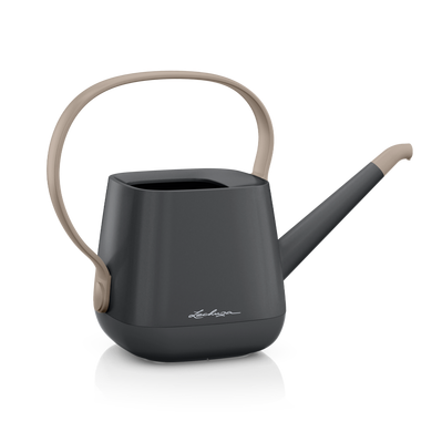 YULA watering can slate/taupe semi-gloss